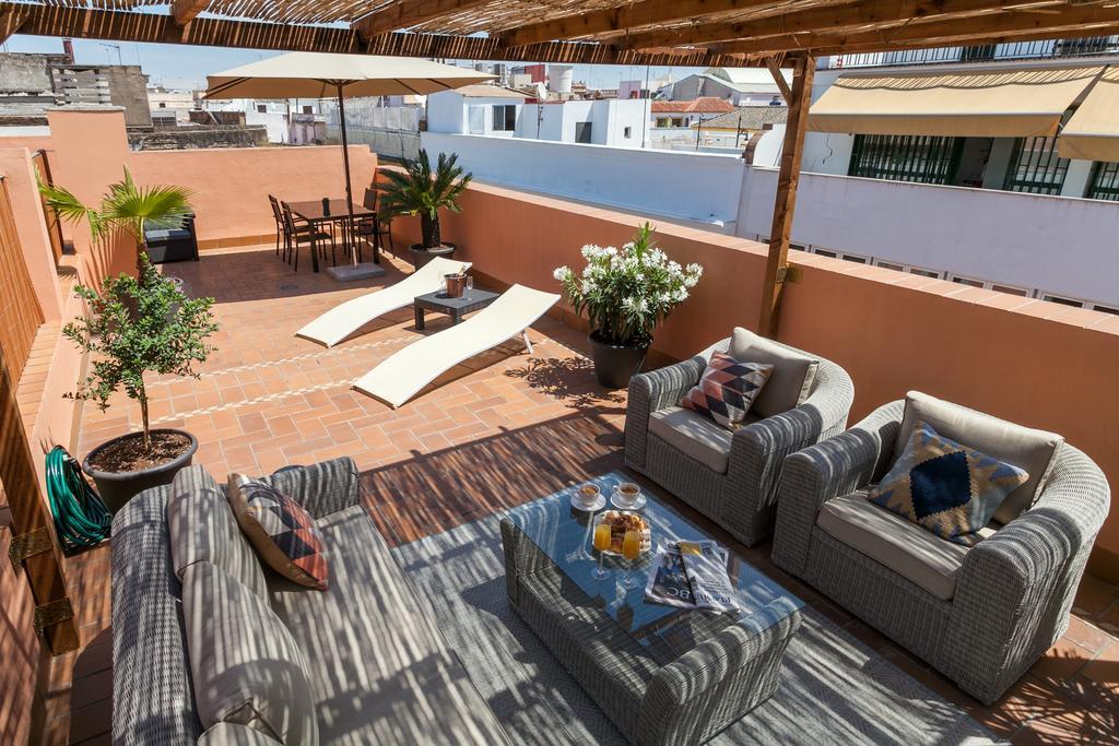 Luxury Rooftop - Space Maison Apartments Sevilla Dış mekan fotoğraf